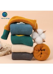 5pairs/lot Thick Terry Cotton Baby Kids Socks Winter Soft Warm Socks for Children Boys Girls Thermal Floor Socks Miaoyoutong