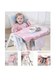 1pc Newborn Bib Table Cover Baby Dining Chair Gown Waterproof Saliva Burp Towel Apron Food Feeding Accessories