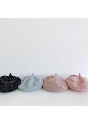 MILANCEL 2022 Spring New Baby Cap Knit Caps Baby Caps 7 Colors 3 Months-3Y