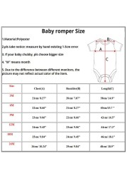 2021 Funny Happy Father's Day Mother Grandma Grandpa Baby Bodysuit Newborn Boys Girls Summer Short Sleeve Casual Wear