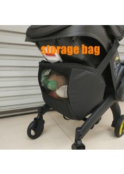 Storage Bag Essentials Bag Compatible With Donna/Foofoo Infant Car Seat Stroller Mom Bag Black Color