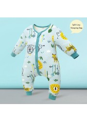 Baby Sleeping Bag Cartoon Infantil Spring Autumn For Cotton Toddler Sleeping Bag Baby Bed Slapzack Soft Kids Pajamas Jumpsuit