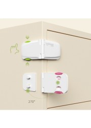 Home Child Lock Safety Cabinet Lock For Children Multifunction Kids Drawer Cabinet Fridge Door Lock Drawer Lock