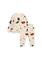 Toddler Baby Girl Clothes Set Cotton Bear Printed Kids Vest Pants 2pcs Baby Clothes Infant Girl Clothing Suit For 0-5 Years