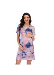 Women's maternity dress Sheath dresses with a slim fit from the side suitable for pregnant and pregnant women