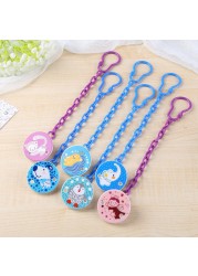 Toddlers Pacifier Clips Soother Holder Cartoon Baby Pacifier Clip Pacifier Chain Dummy Clip Nipple Nipple Holder