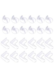 24pcs Practical Corner Guards Anti-collision Edge Guard Cover for Baby Infant Kids Children Guard Accessories