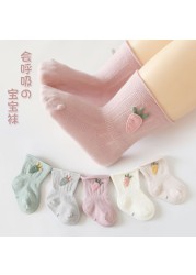 2022 Fashion Spring Summer Baby Socks Cotton Mesh Baby Socks Boys Socks 0-3 Years Girl Socks Casual Cute Socks