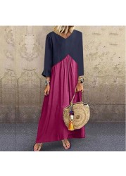 Pregnancy Autumn Dresses Pregnant Women Long Sleeve Mom Clothes Casual Dress Mother Home Clothes Maternity Dress