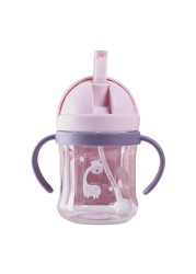 250ml Baby Feeding Cup With Straw Baby Learn Feeding Drinking Bottle Sippy Cup