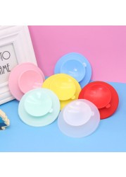 Double Sided Suction Cup Mat Tableware Baby Boy Girls Baby Pacifier Anti Slip Bowl Dish Cup Pad Coaster Eating Tools