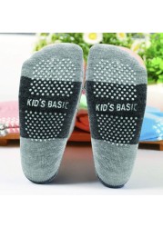 12 pairs/set kids socks baby boys anti-slip socks elastic knit socks