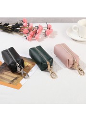 Women Zipper Keychain Wallet Car Key Case Ring Case Coin Pocket Key Organizer 2020