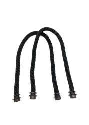 حبل القنب الأسود 50-70 سنتيمتر obag منتج جديد