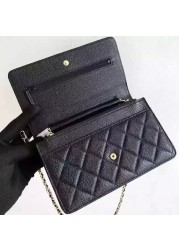 High quality handbags luxury purse on chain women designer purse small square crossbody bag brand shoulder bags flap