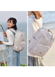 TUYU Original Designer Backpack Women Girls Travel School Shoulder Bag Large Capacity Waterproof Nylon Laptop Book Storage 15L