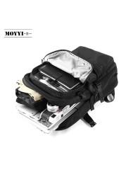 MOYYI Backpacks New Style Lightweight With Large Capacity Detachable Flip Two In One Backpacks Men Bag