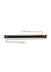 120cm Bag Chain Replacement Metal Chain PU Leather Bag Straps DIY Handbag Handles Shoulder Straps Accessories Bag Handles