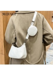 Women's PU Leather Solid Color Shoulder Crossbody Bag Casual Zipper Messenger Bags For Friends Holiday Gifts