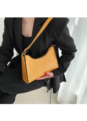 Women Snake Print PU Leather Underarm Shoulder Bag Female Bags Casual Clutch Bag For Ladies Outdoor Shopping Bag Purse Bag