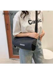 Nylon Cylinder Casual Crossbody Bags Men Women Large Capacity Shoulder Bag for Women Girls Birthday Party Gift