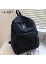 Portable Canvas Color College Bag School Bag For Teenage Girls Travel Camping Outdoor Bags