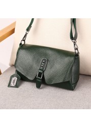 2021 new summer women's shoulder bag soft split leather bag women's crossbody bags for woman small handbag ladies messenger