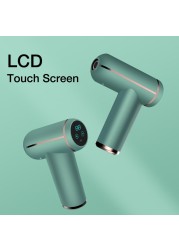 MUKASI LCD Display Massage Gun Portable Percussion Gun Massager for Body Neck Deep Tissue Muscle Relax Gout Pain Relief