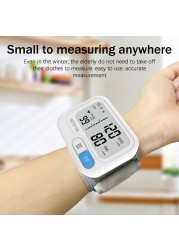 Yongrow Automatic Digital Wrist Blood Pressure Monitor Sphygmomanometer Tonometer Heart Rate Pulse Meter BP Monitor