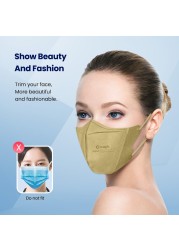 Ffp2 Mascarillas 3D Protection Kn95 certified ffp2mascarillas CE approved reusable face mask 4 layers fpp2 ffpp2 mascara masked fpp3