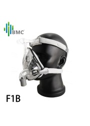 BMC FM1/FM2/F1A/F1B/F4 Full Face Snoring Mask Apply to CPAP BiPAP Medical Material Size S/M/L with Headwear Free Shipping