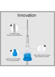 60 قطعة مزيج حجم الوشم خرطوشة إبر 3RL 5RL 7RL 9RL 5RS 7RS 9RS 5M1 7M1 9M1 7RM 9RM جولة اينر شادر خرطوشة إبر