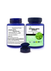 Best Male and Female Health Care 100% Natural High Quality Botanical Formula Artemisia Annua Extract 100 caps/bottle Artemisinin