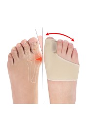Large Toe Separator Straightener Elastic Pad Hallux Hallux Valgus Corrector Orthopedic Foot Protector Nursing Tool Supplies
