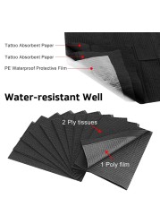 20/125pcs Disposable Tattoo Tablecloth Clean Pad Medical Double Layer Paper Waterproof Large Paper Permanent Tattoo Accessories