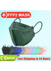 CE 0370 قناع ffp2 mascarillas fpp2 هومولوكادا إسبانيا قابلة لإعادة الاستخدام ffp2قناع سلامة الجهاز التنفسي أقنعة ffp3 الكورية قناع KN95 أقنعة الوجه