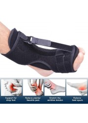 Adjustable Plantar Fasciitis Night Splint Foot Drop Orthosis Stabilizer Brace Support Night Orthosis Pain Relief