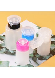 Nail Refillable Pump Bottles Press Empty Nail Art Nail Polish Remover Cleaner Makeup Moisture Bottle Manicure Tool 60/150ml