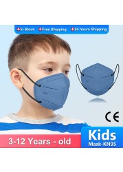 Mascarilla ffp2 KN95 Kids Mask Kids Face Mask 3-12Years 3-12Years Protection Mask 3-12Years