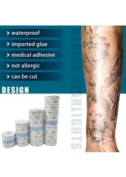 5M 10M Waterproof Protective Tattoo Healing Film For Aftermarket Transparent Bandage Skin Tattoo Healing Repair Film Wrap Roll