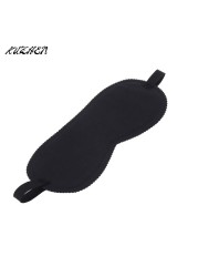 Portable Soft Eye Mask Black Fast Sleep Eye Cover Shade Patch Masks Women Men Blindfold Travel Sleeper