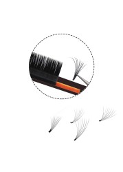 New Arrival 0.05/0.07/0.10 C/D 1pc Magic Eyelash Volume Easy To Make Fan Effect False Eyelash And Blooming Faux Mink Lashes