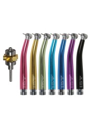 High Speed ​​Dental Handpiece, 2 or 4 Holes, Push Button, Standard Air Turbine, NSK Compatible Rotator/Cartridge