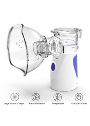 Health Care Mini Handheld Inhaler Atomizer Silent Ultrasound Einalador Nebulizer Inhaler For Children Adults