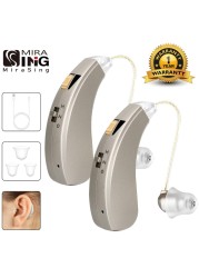 Rechargeable Hearing Aid Mini Wireless Speaker Best Ear Aids for Elderly Moderate to Severe Loss Drop Shipping