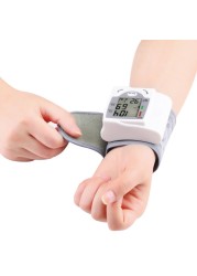 Wrist digital automatic sphygmomanometer, blood pressure monitor, heart rate, tonometer, sphygmomanometer