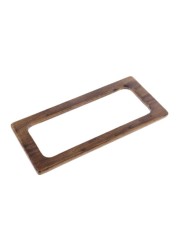 Wooden Rectangle Shaped Handles Replacement for DIY Making Bag Handbags Purse Shopping Bag