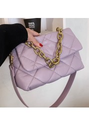 luxury designer shoulder bag women chain purse and handbags female 2022 soft pu leather crossbody bag theme small handbag