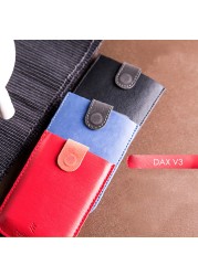 New Mini Card Holder DAX V3 Slim Portable Paper Holder Pull Design Men Wallet Color Slope 5 Cards Short Money Women Wallet