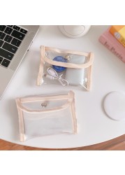 Bag Purse Card Pouch Organizer Case Purse Transparent Card Holder Credit Card Holder Makeup Storage Transparent Cosmetic Bag